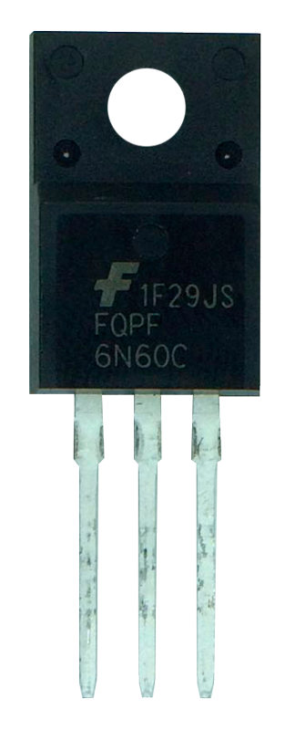 Transistor P 6N60 C Isolado - D&D COMPONENTES