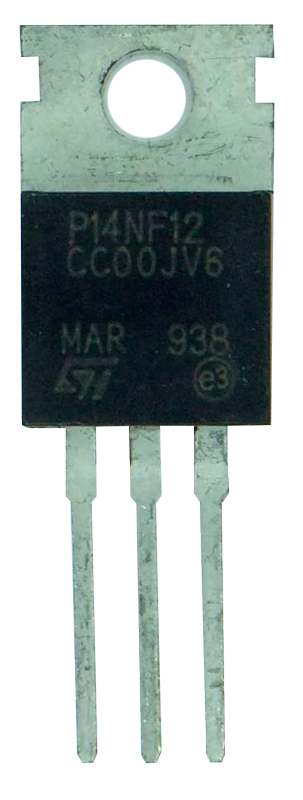 Transistor P 14NF12 Metal - D&D COMPONENTES
