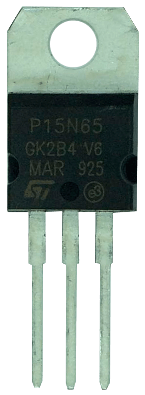 Transistor P 15N65 Metal - D&D COMPONENTES