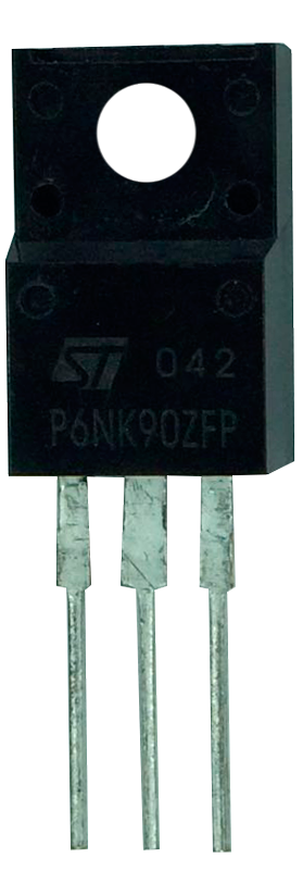 Transistor P 6NK90 ZED Isolado - D&D COMPONENTES