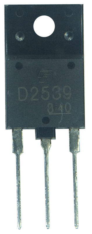 Transistor 2SD 2539 - D&D COMPONENTES
