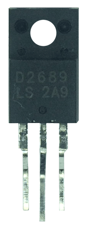 Transistor 2SD 2689 D C/Diodo - D&D COMPONENTES