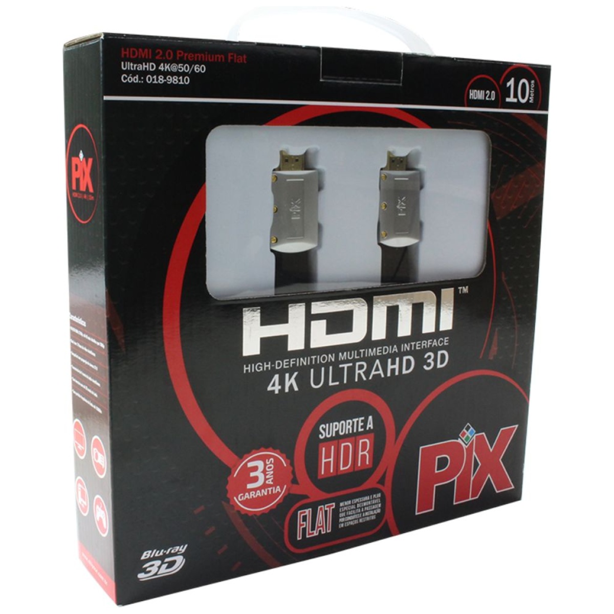 Cabo HDMI 4K