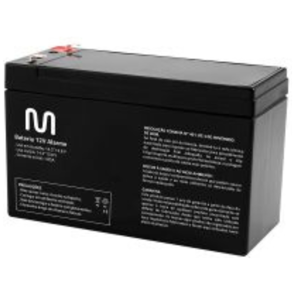 Bateria Selada 12V 3,5AH para Alarme Multilaser