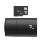 Cartão de Memória + Leitor USB 2X1 8GB Multilaser